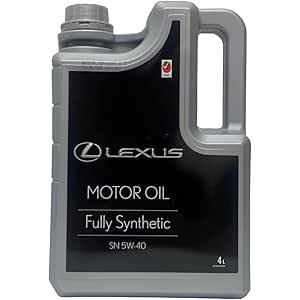 LEXUS GENUINE FULLY SYNTHETIC MOTOR OIL SP 5W-40 (4 LITER)