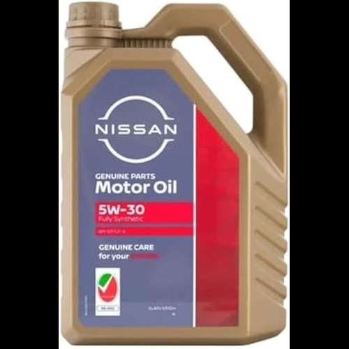 Nissan Genuine Motor Oil SAE 5W-30 SP/GF-6 – Fully Synthetic | 4LITERS | 10000KMS