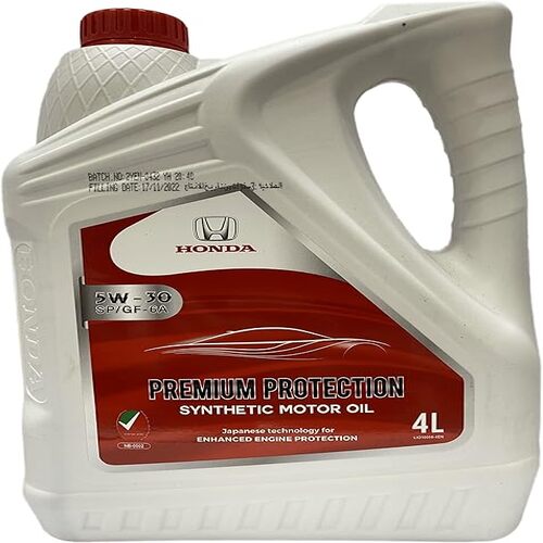 Honda Genuine Motor Oil 5W-30 Fully Synthetic SP GF-6A | 4L | Honda Engine Oil